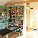 An inspiring home office in a former dining room