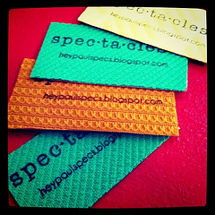 multi-color business cards