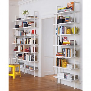 home office bookcase, CB2 Stairway bookcases, 